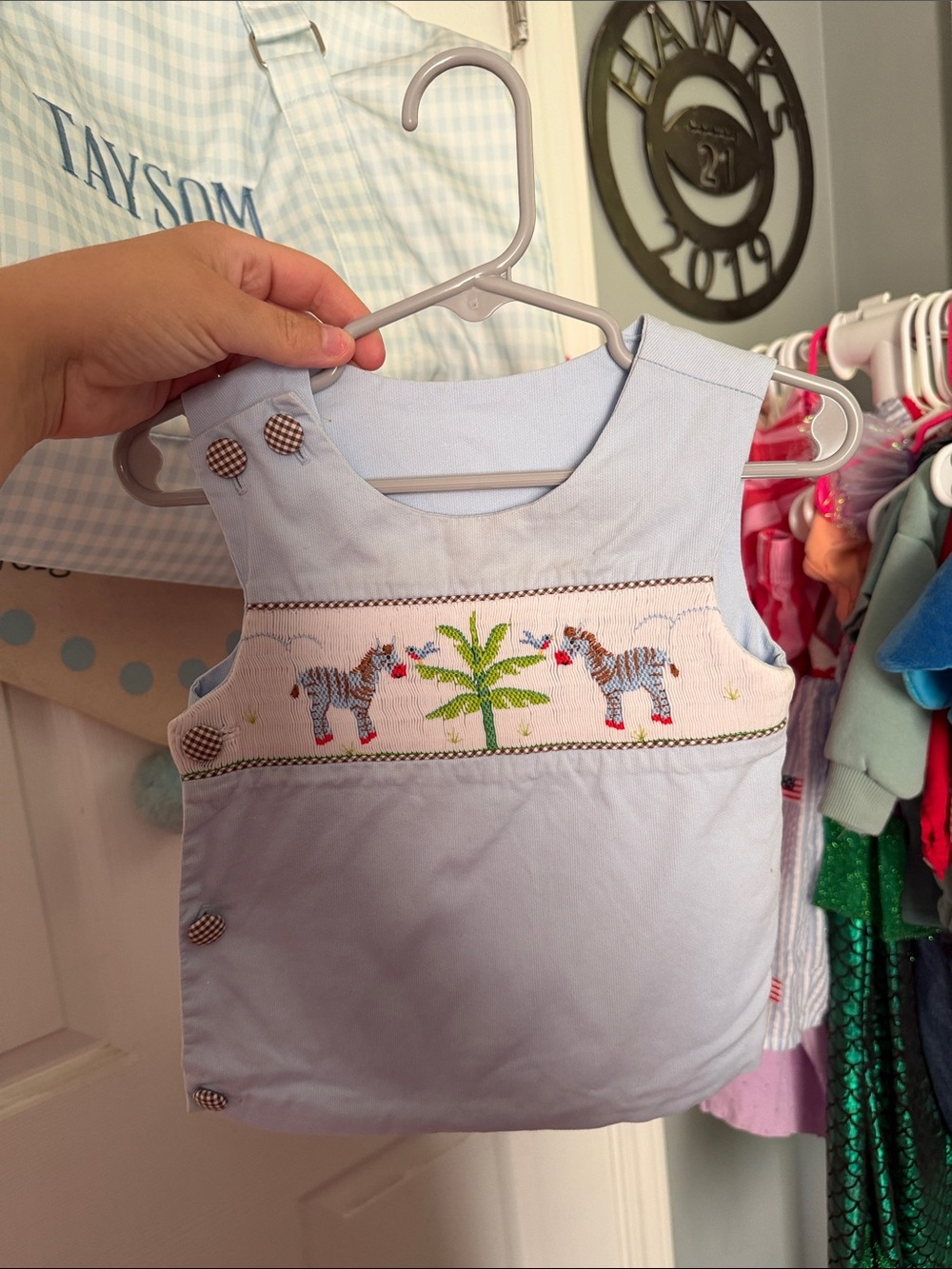 Boutique zebra top